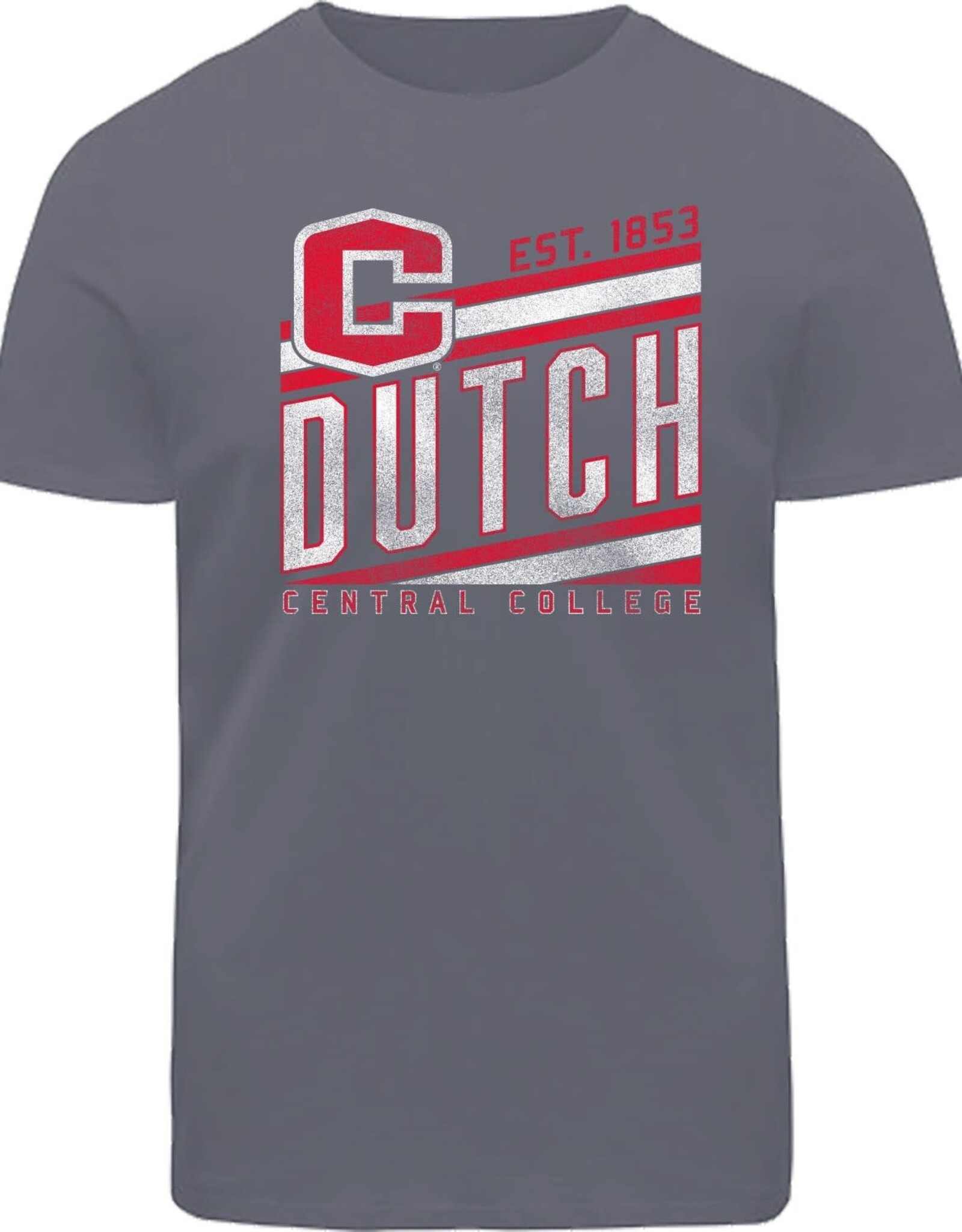 College House College House C Stripe Dutch Tee Gray