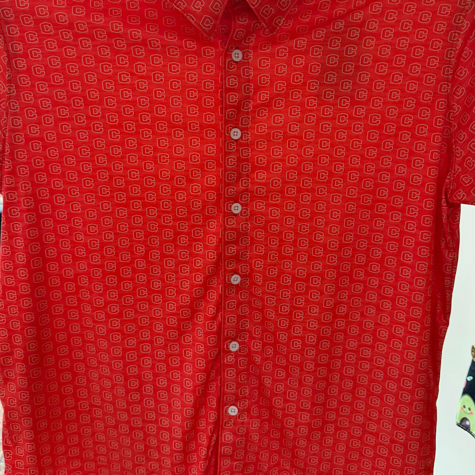 Legacy Central C All over Logo Mens Saturday Camp Shirt