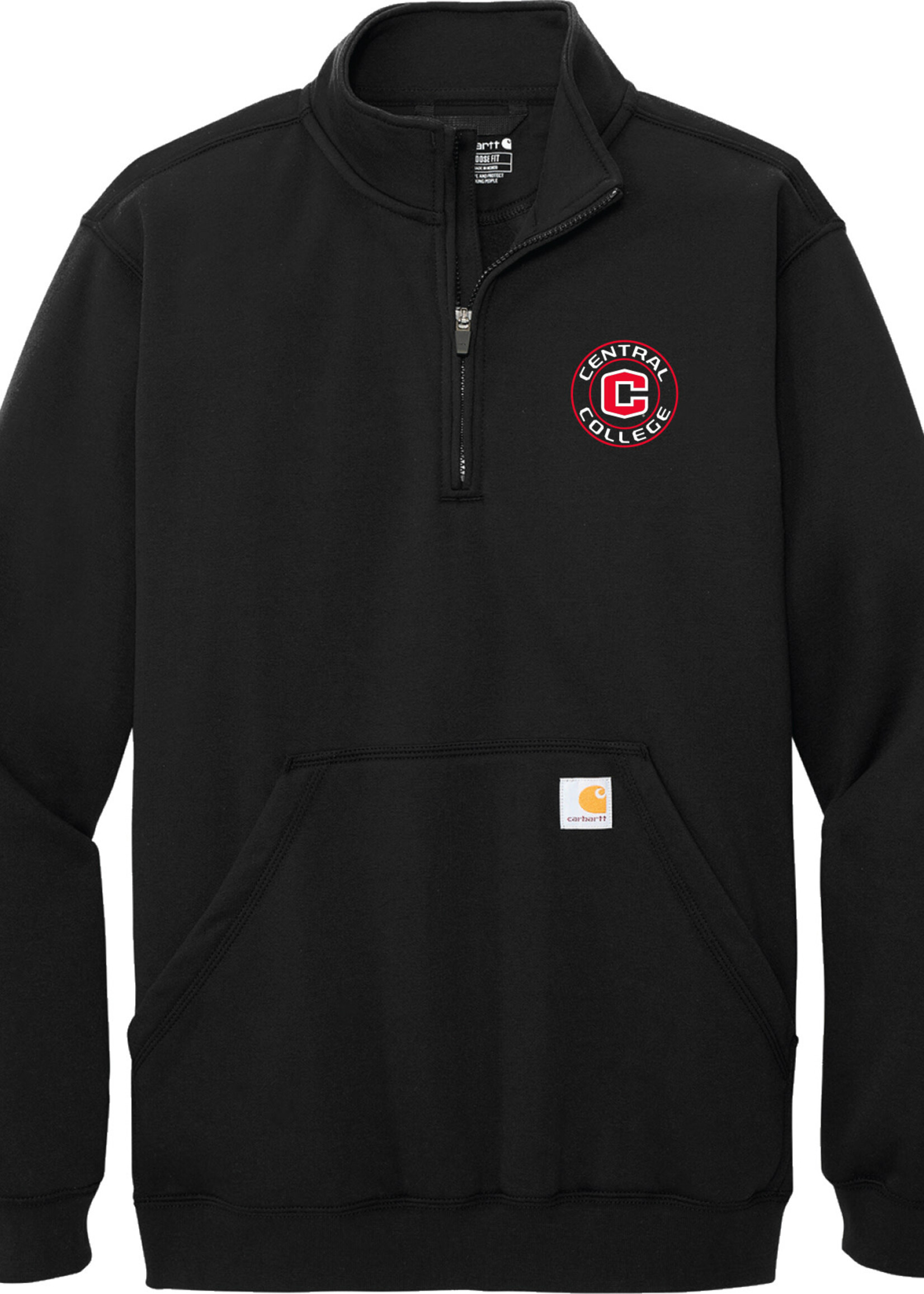 Carhartt Carharrt 1/4 Zip Embroidered Sweatshirt