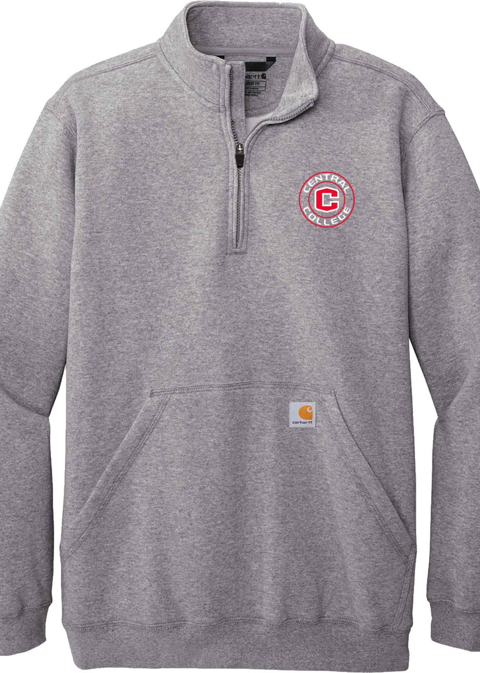 Carhartt Carharrt 1/4 Zip Embroidered Sweatshirt