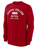 Nike Nike Swoosh Block Crew Heather Gray