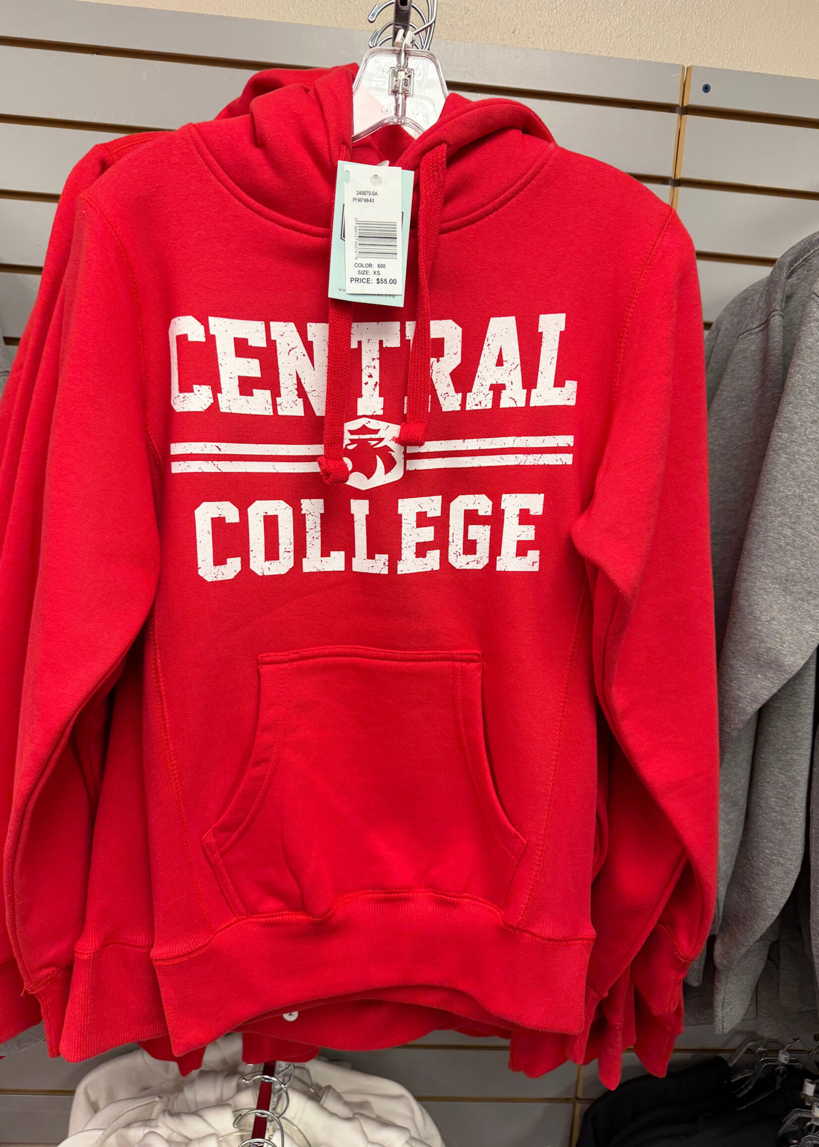 Artisans Artisans Distressed Justus Heavyweight Hood Red