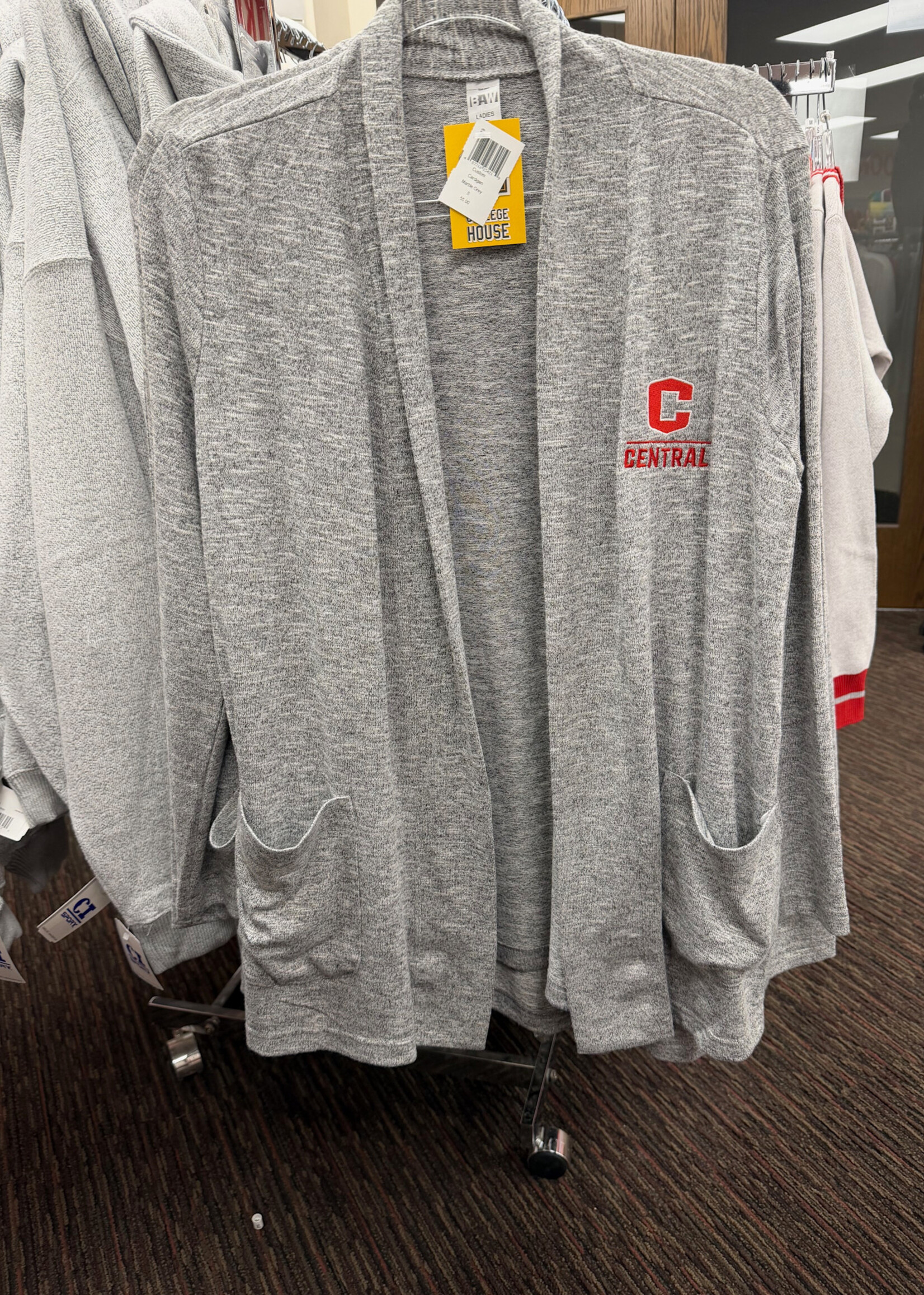 Colege House Ladies Easy Fit Cardigan