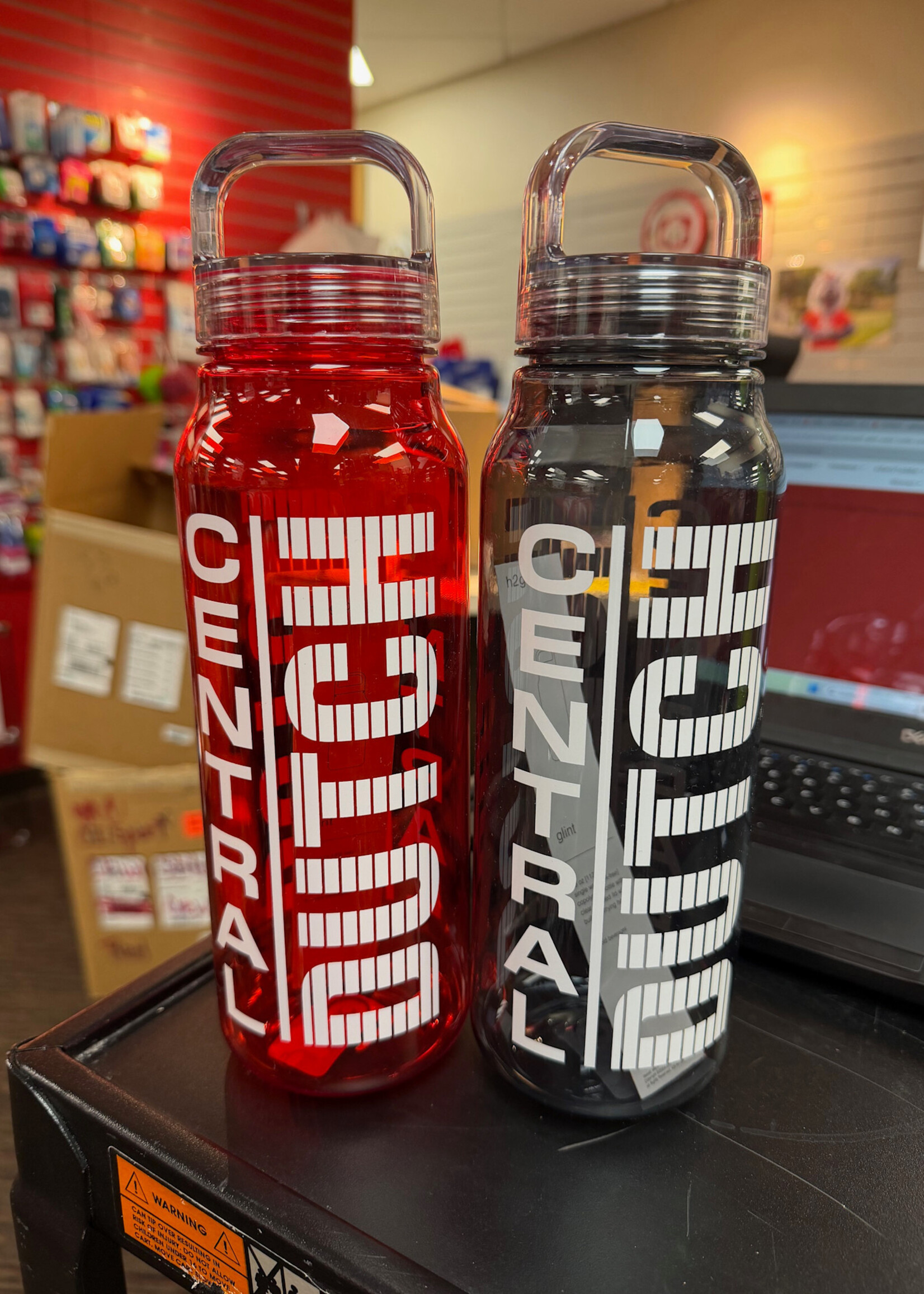 SPIRIT PRODUCTS Spirit Glint Water Bottle Central Stripe Dutch