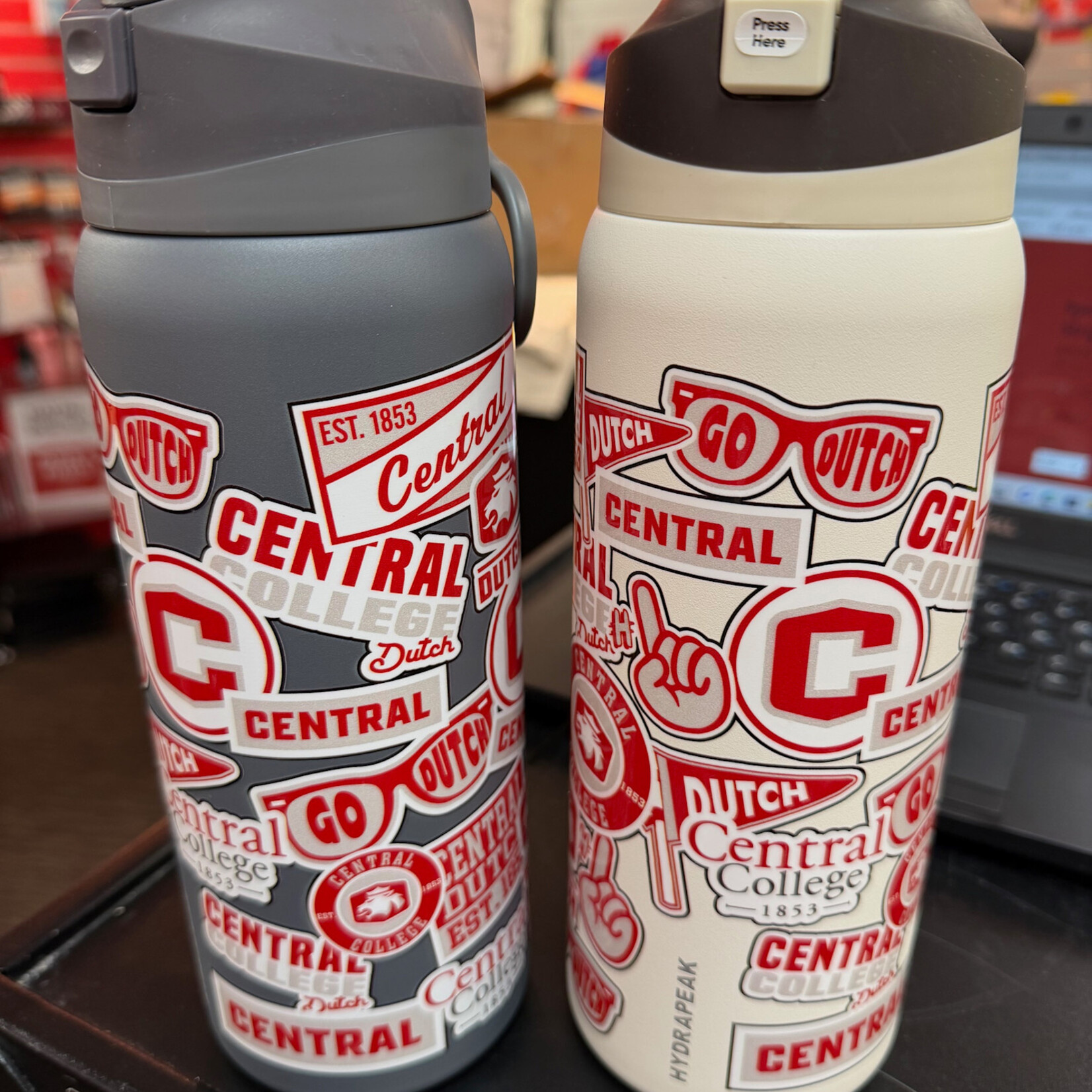 SPIRIT PRODUCTS Spirit Hydrapeak Sticker Collage Water Bottle