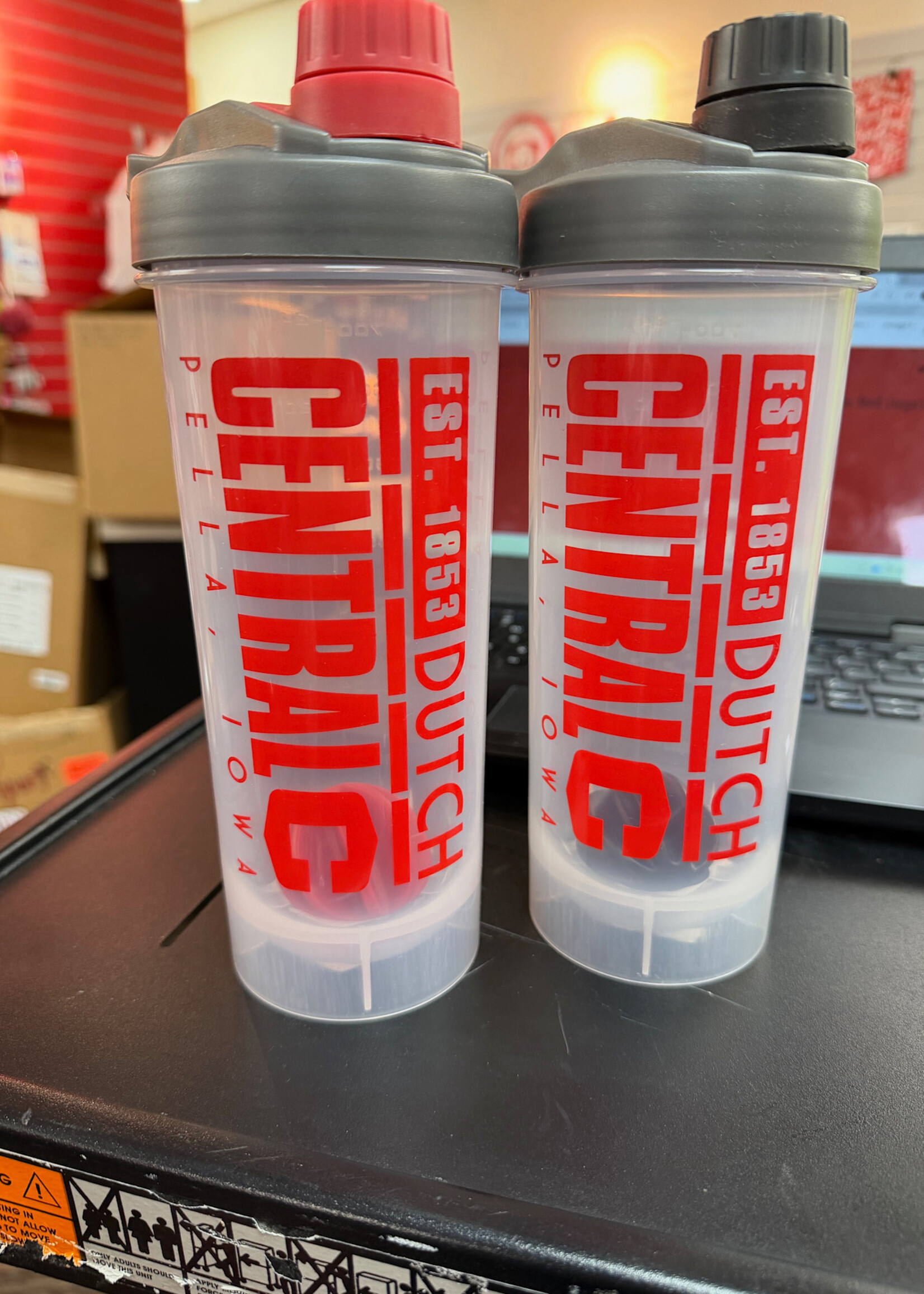 SPIRIT PRODUCTS Spirit Blender Bottle Red Imprint