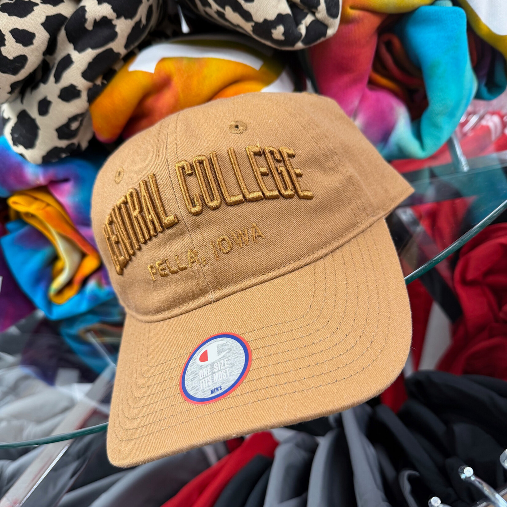 CHAMPION Champion Puff Embroidery Hat Sepia Brown