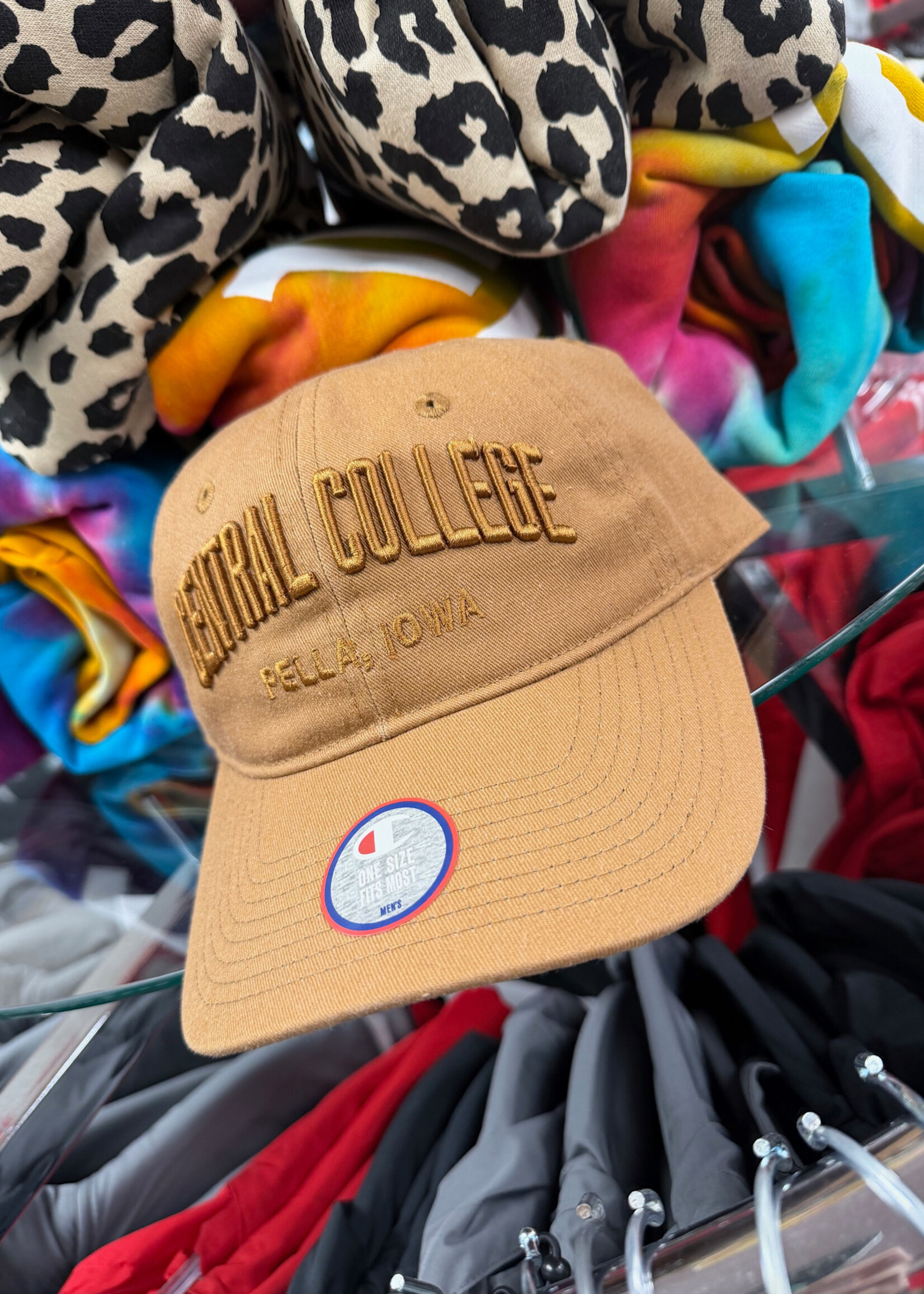 CHAMPION Champion Puff Embroidery Hat Sepia Brown