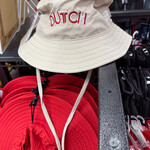 The Game The Game Boonie Hat Beige with Embroidery