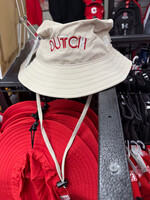 The Game The Game Boonie Hat Beige with Embroidery