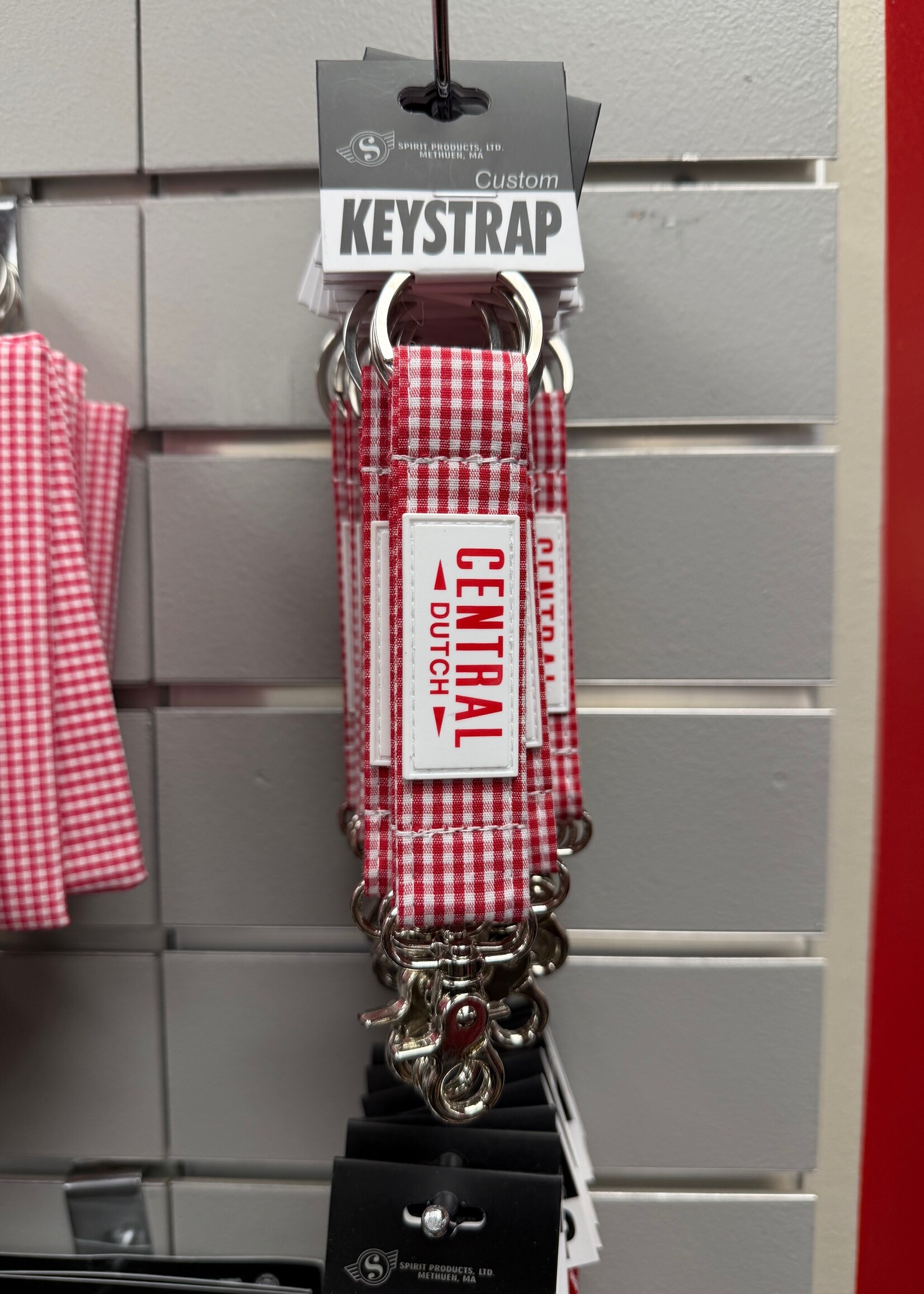 SPIRIT PRODUCTS Spirit Products Gingham Key Strap