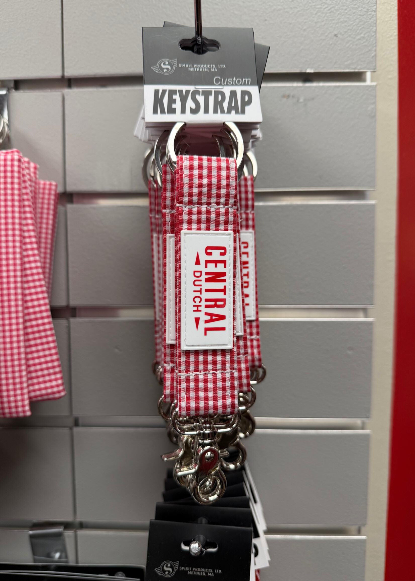 SPIRIT PRODUCTS Spirit Products Gingham Key Strap