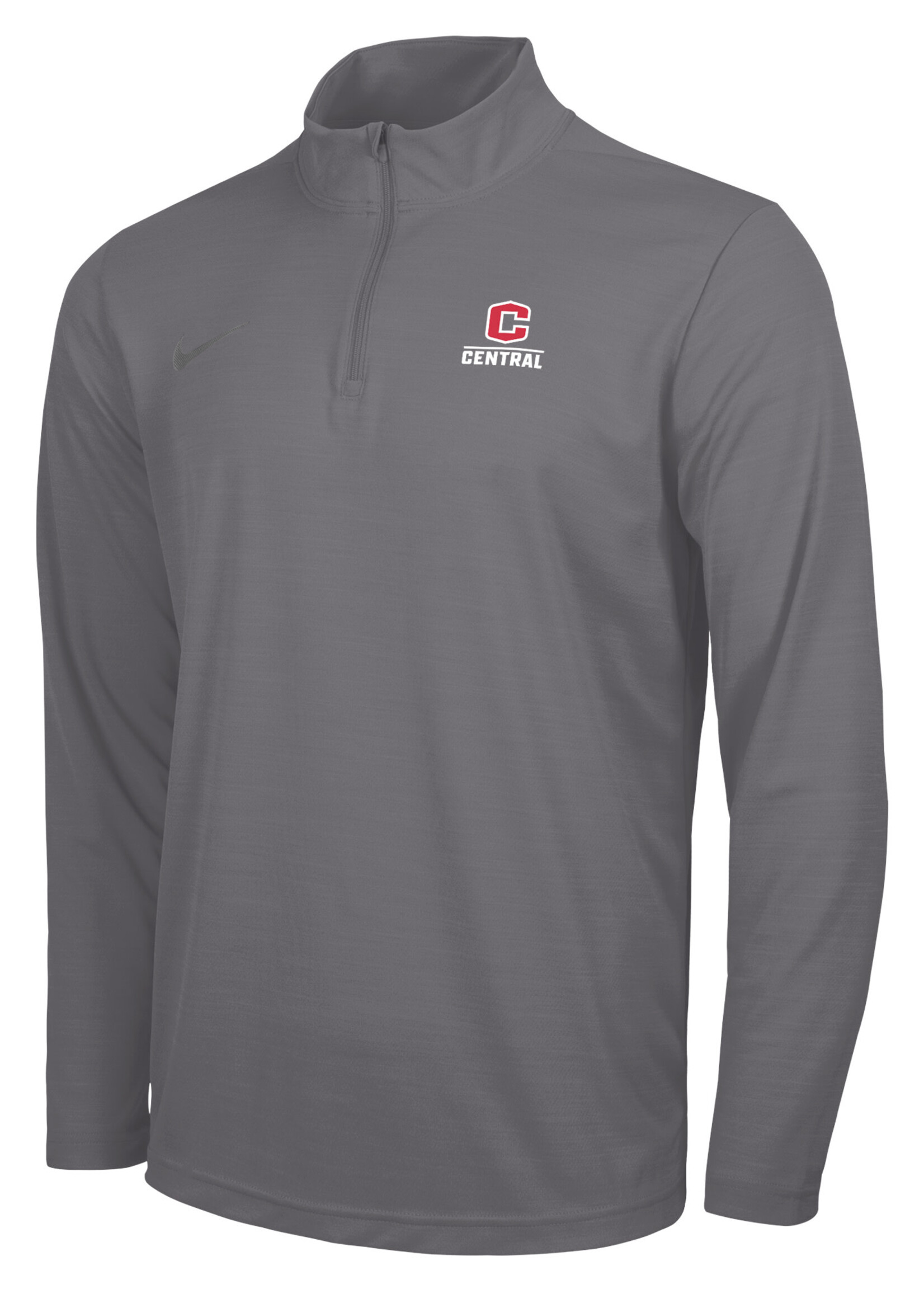 Nike Nike Dri-Fit Victory Athletic Logo 1/4 Zip Gray