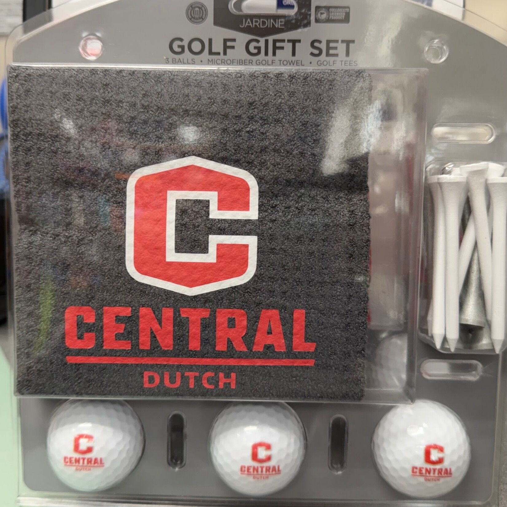 Jardine Jardine Imprinted Towel Golf Set