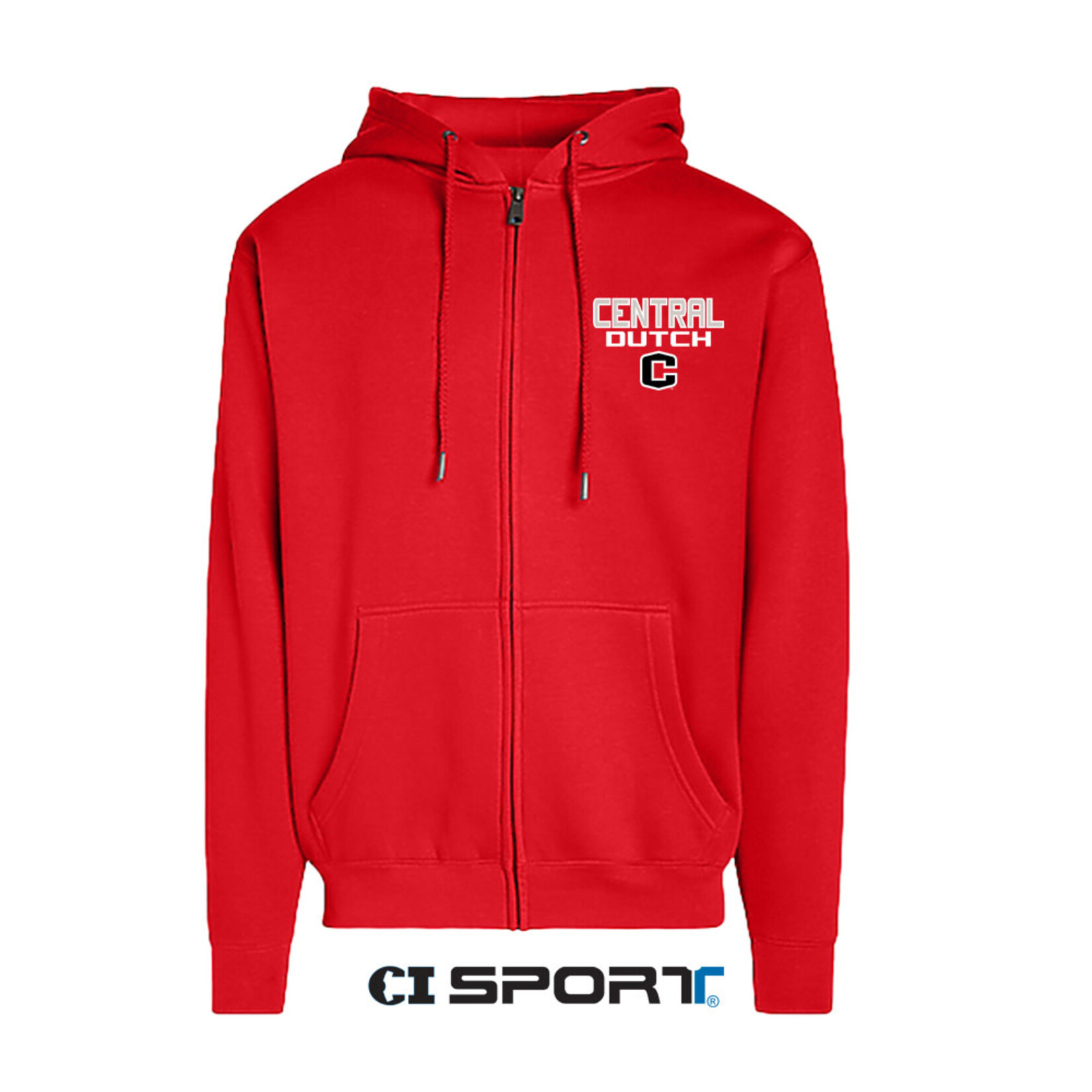 CI SPORT Central College Dutch Daryl Zip Up Sweater