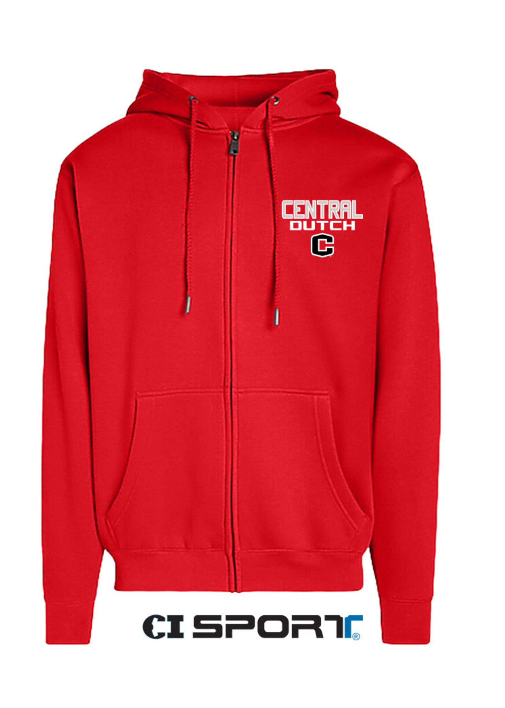 CI SPORT Central College Dutch Daryl Zip Up Sweater