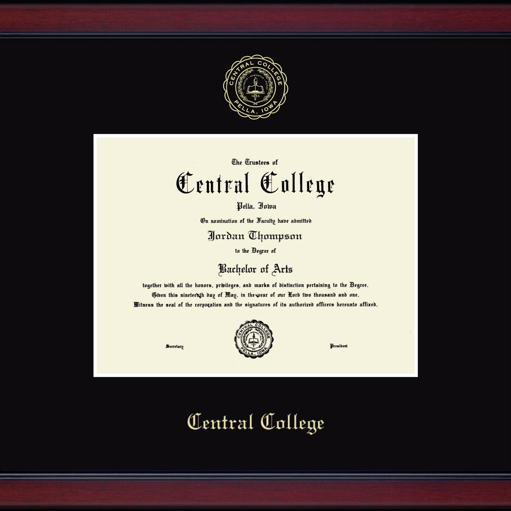 Church Hill Classics ChurchHill Academic 6x8 diploma Frame