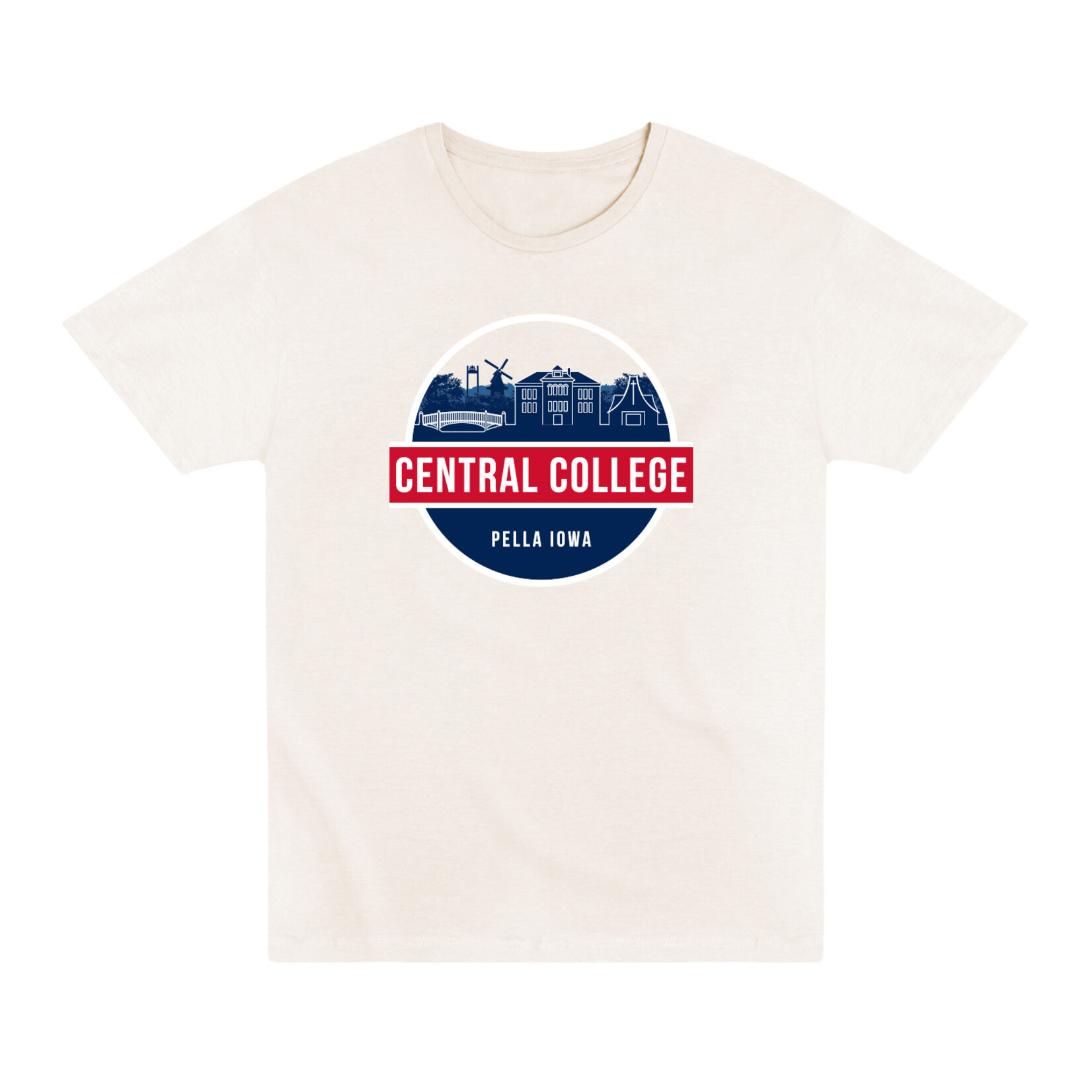 Uscape Apparel Uscape Scenic Central Pella Circle Bone SS