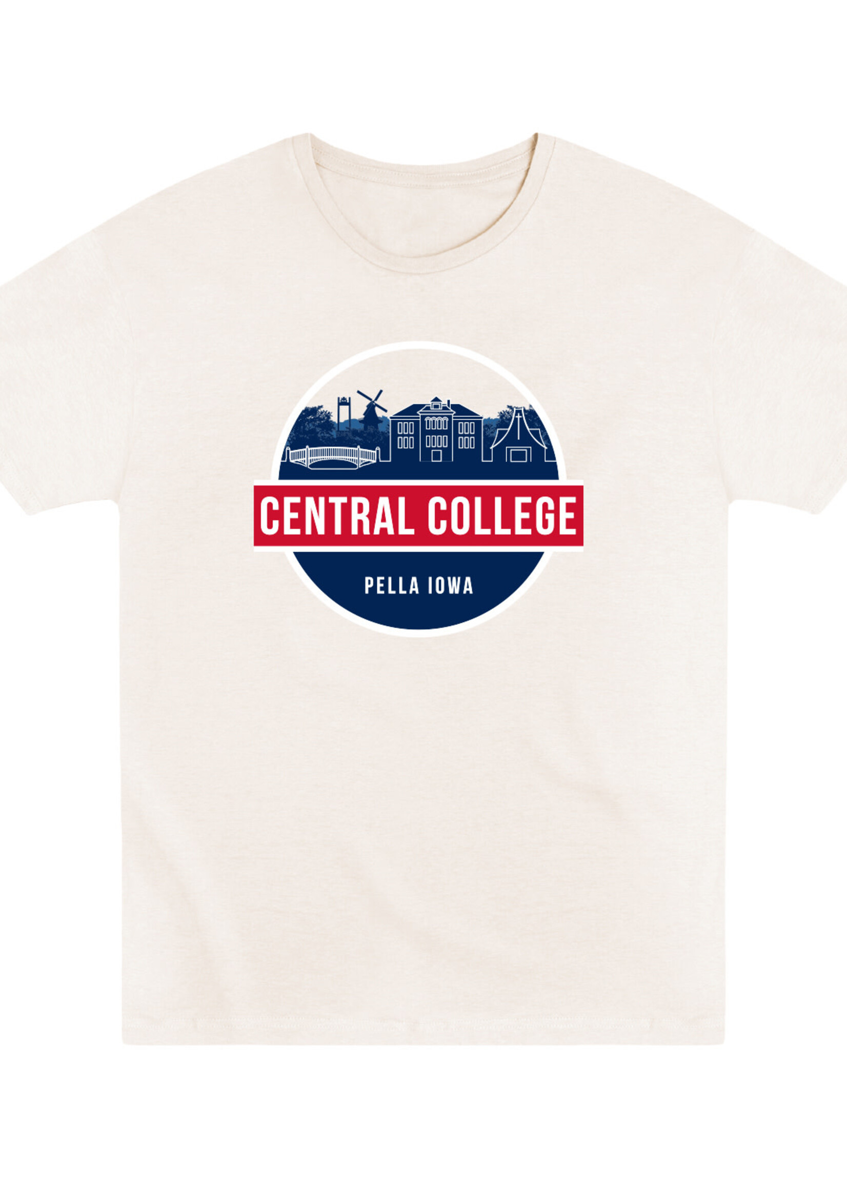 Uscape Apparel Uscape Scenic Central Pella Circle Bone SS