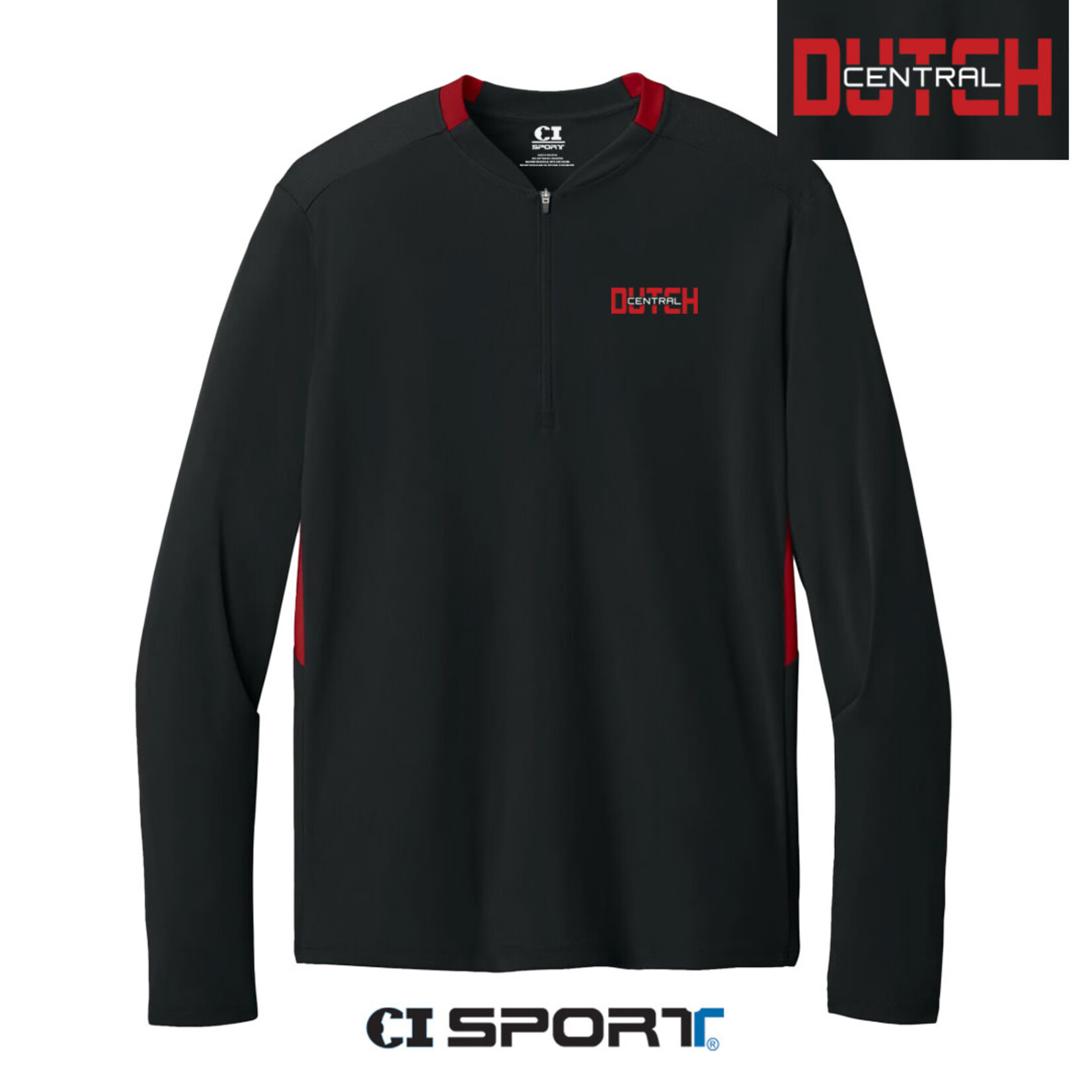 CI SPORT CI Sport Tek Club 1/4 zip Pullover