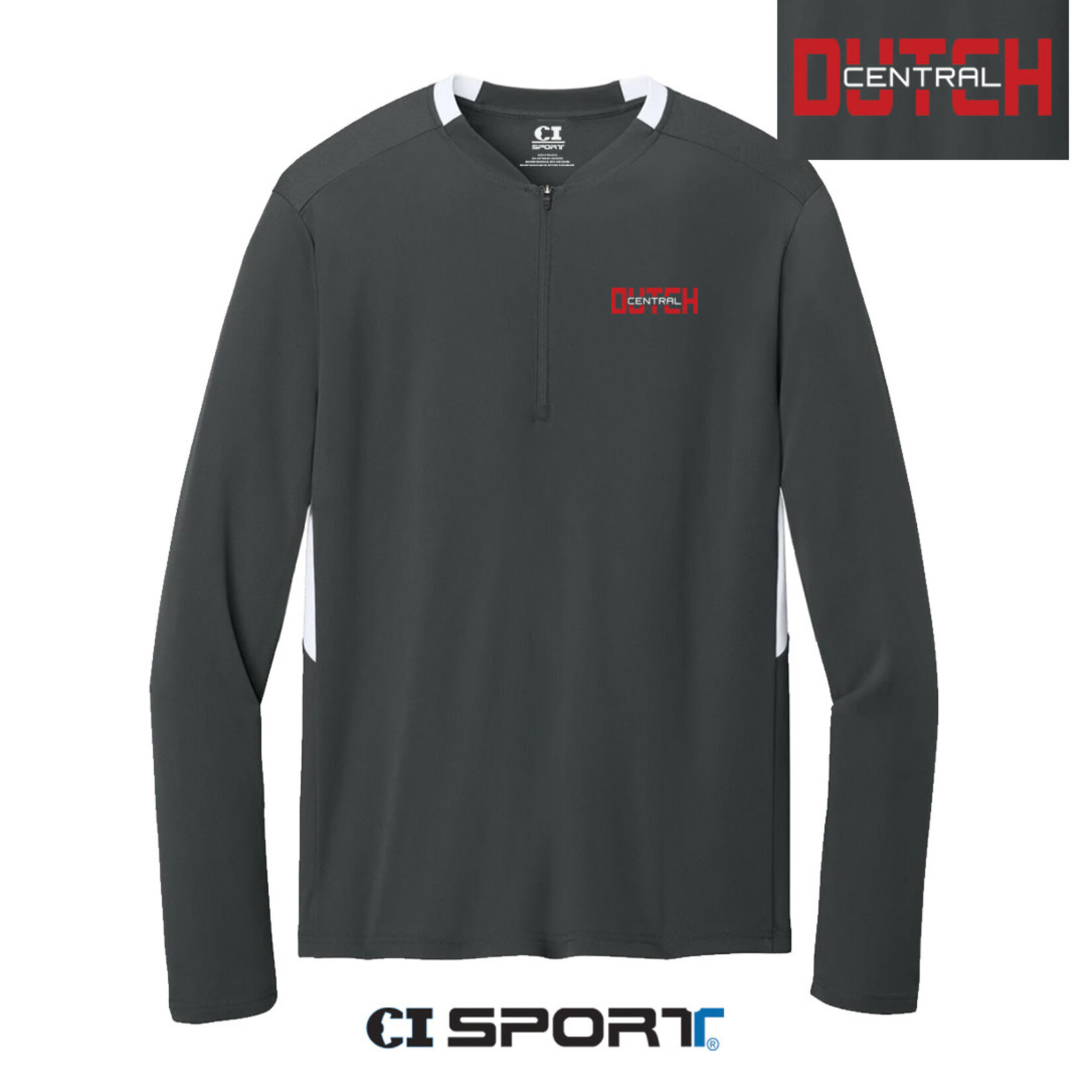 CI SPORT CI Sport Tek Club 1/4 zip Pullover