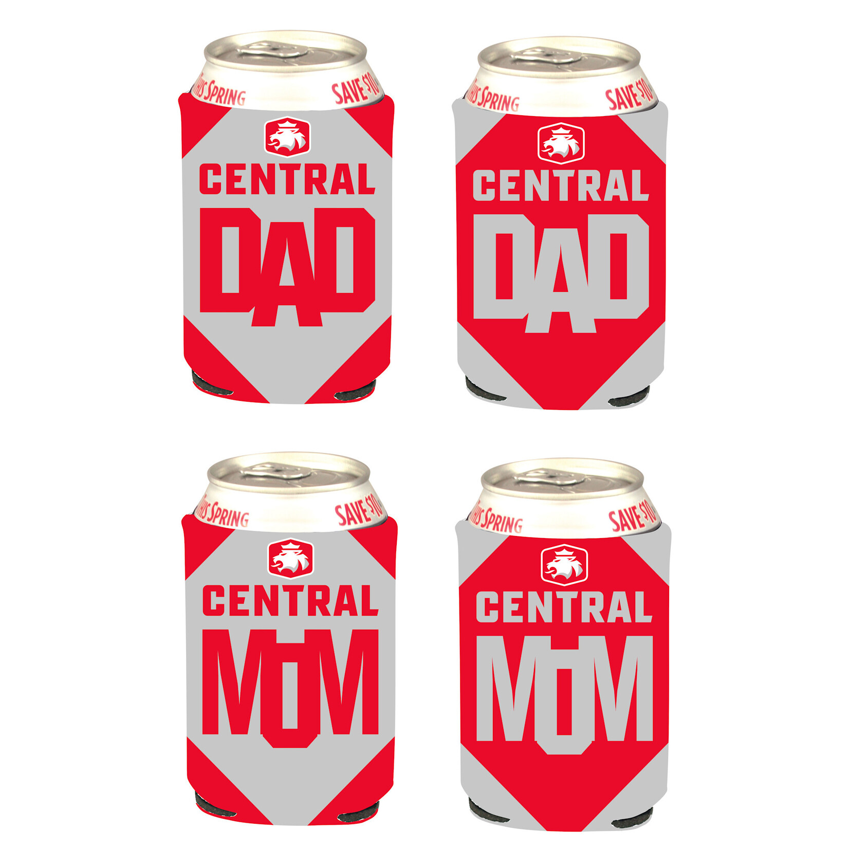 Jardine Jardine Mom/Dad 2 pack Koozies
