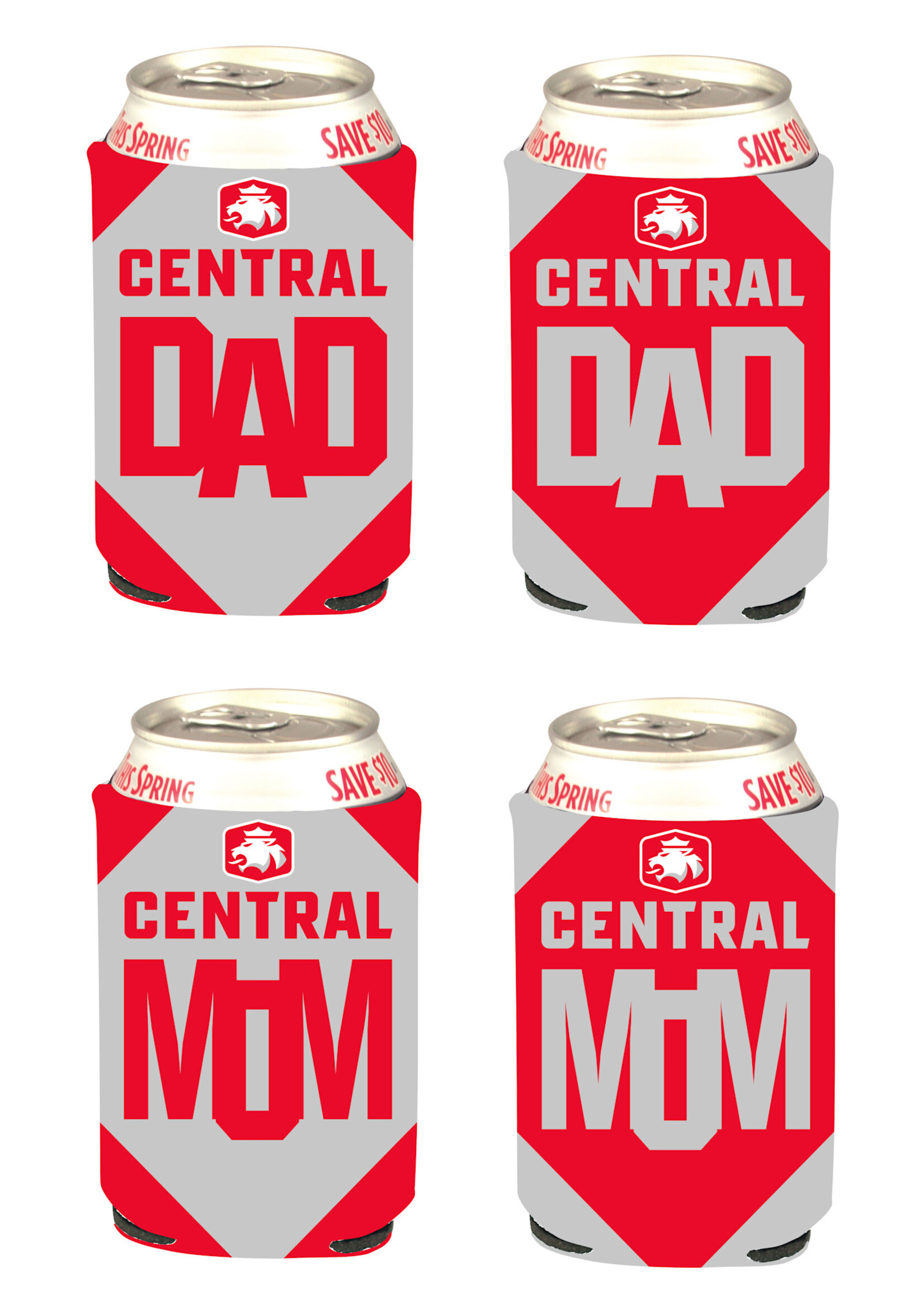 Jardine Jardine Mom/Dad 2 pack Koozies