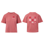 Comfort Colors MV Sport Coastal Color Ladies Floral Crop Box Tee