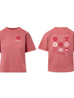 Comfort Colors MV Sport Coastal Color Ladies Floral Crop Box Tee