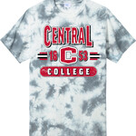 College House College House Tye Dye Tee Grey