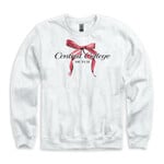New Agenda New Agenda Crew Ribbon Script Sweater