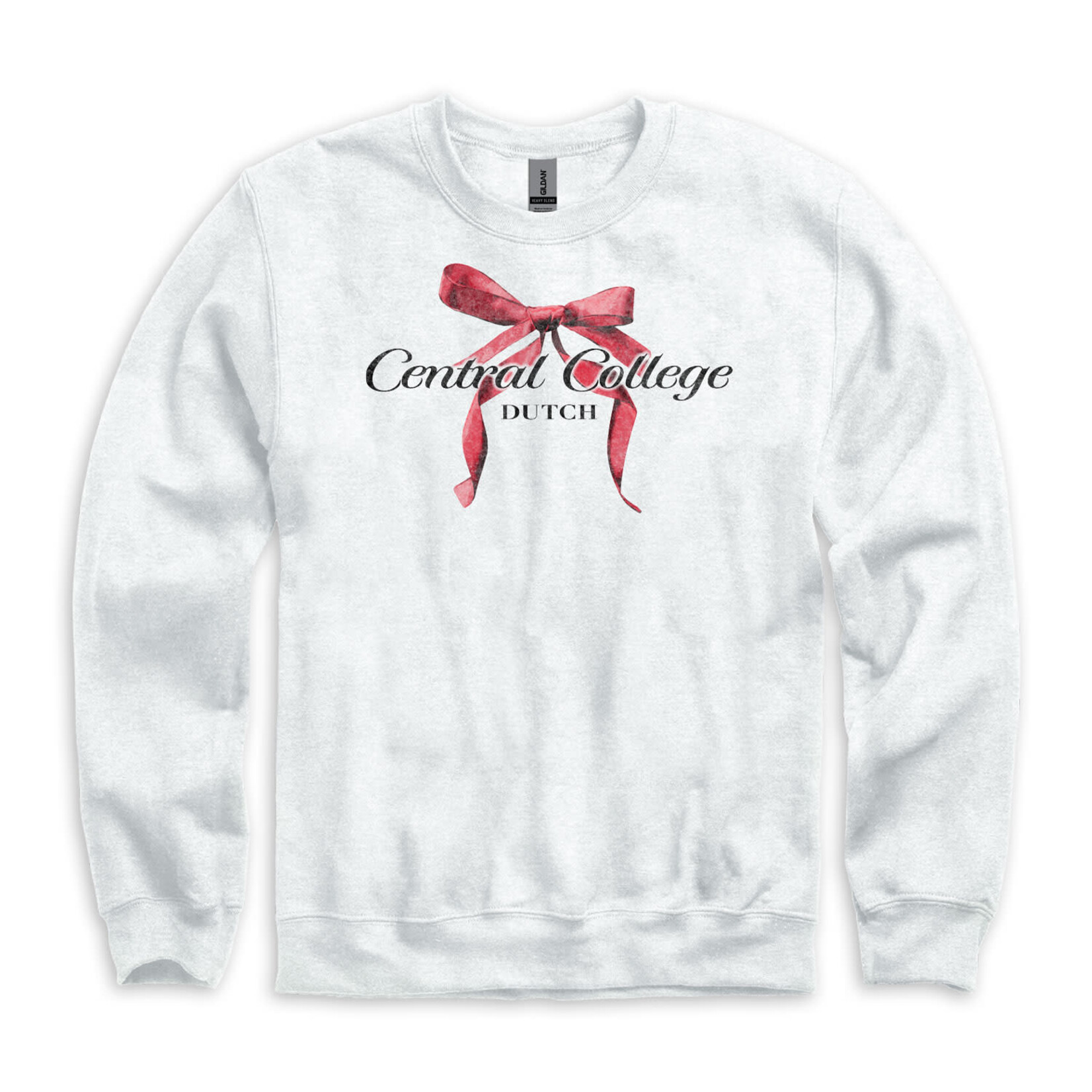 New Agenda New Agenda Crew Ribbon Script Sweater