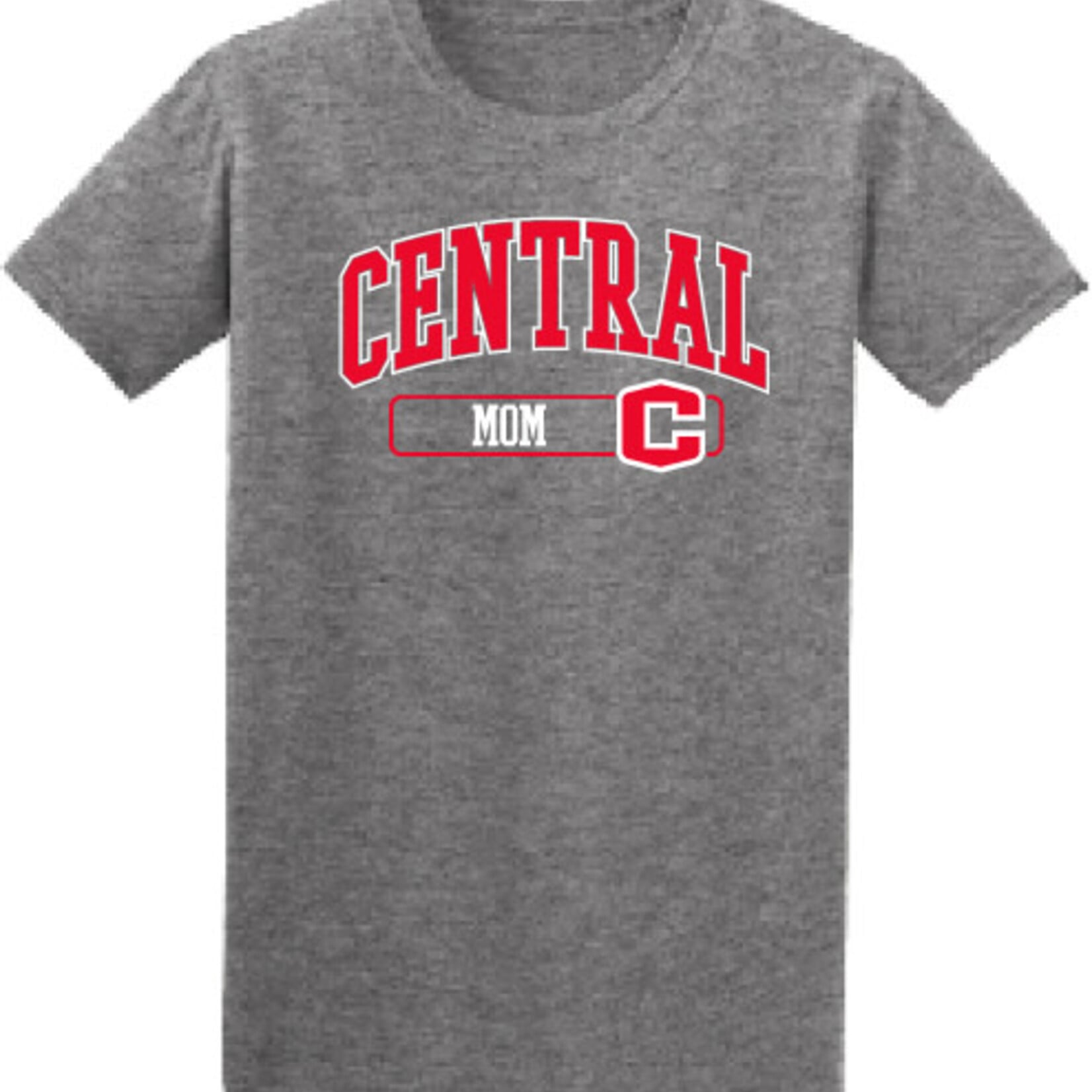 Artisans College House SS Mom Tee Graphite Heather