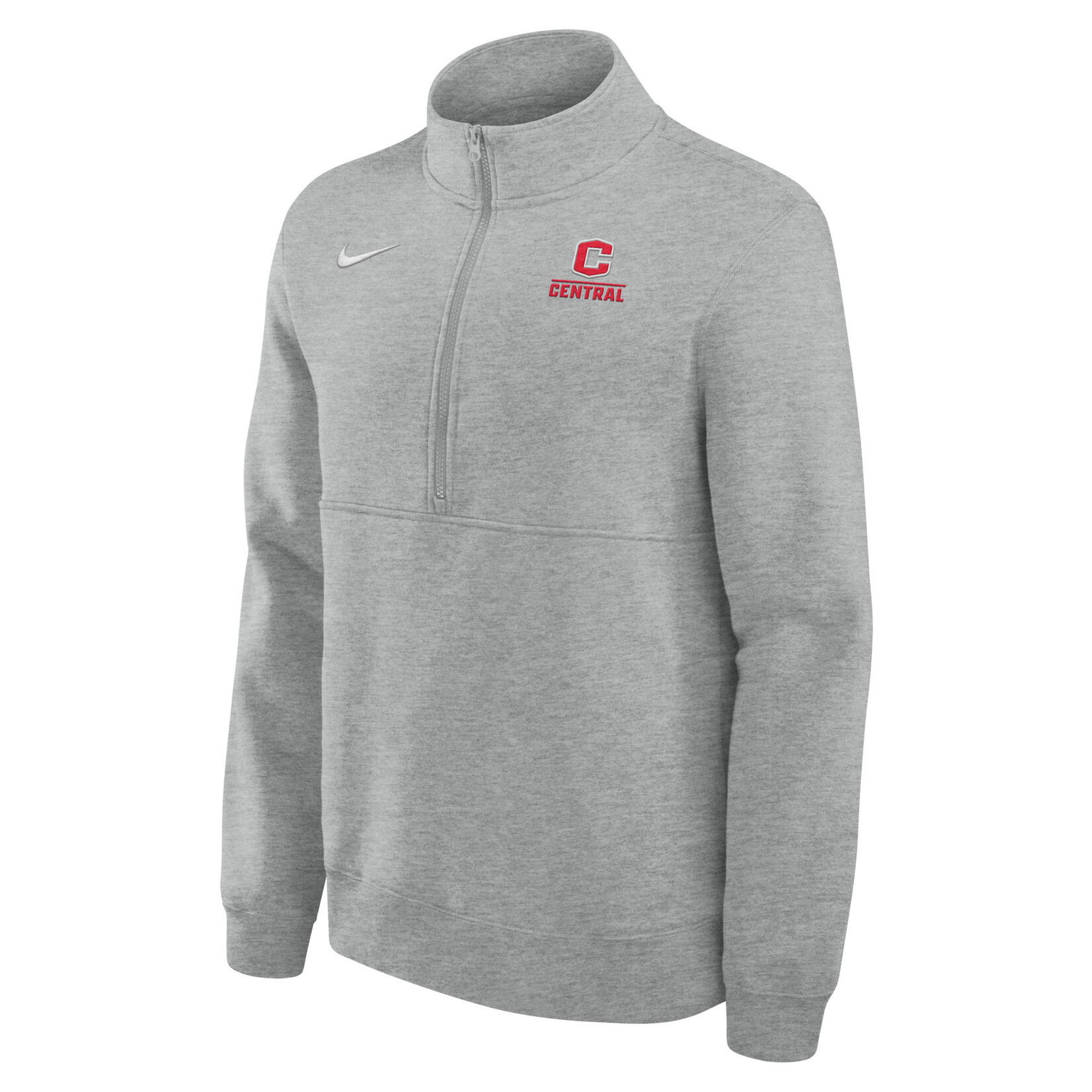Nike NIKE Club Fleece 1/4 zip (Heather Grey)