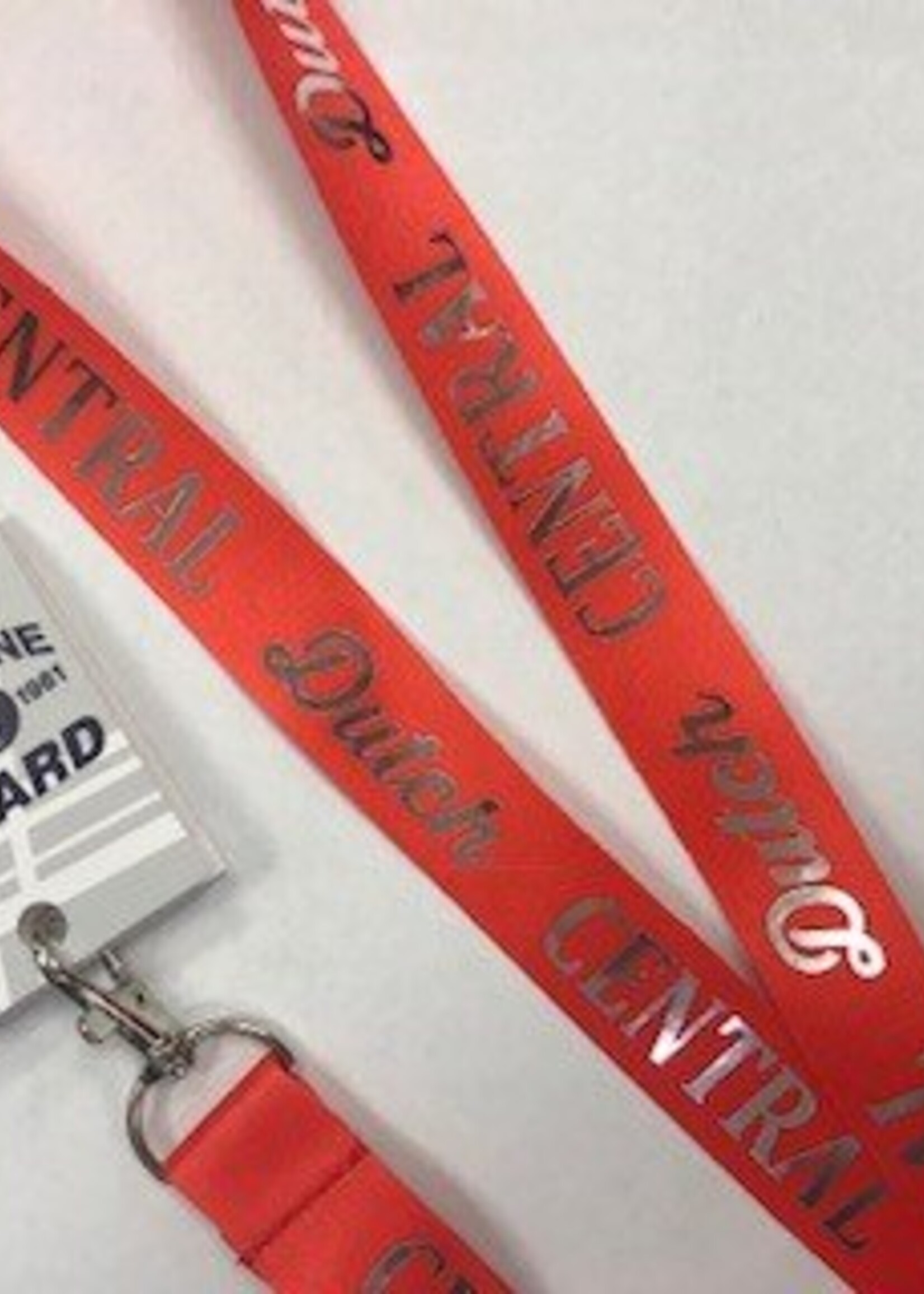 NEIL Neil Foil lanyard red