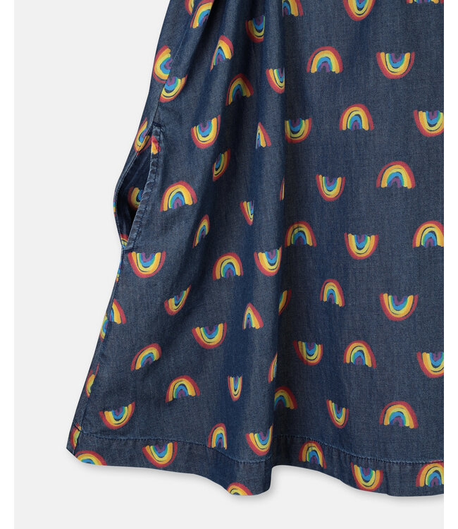 Stella McCartney RAINBOW  CHAMBRAY DRESS