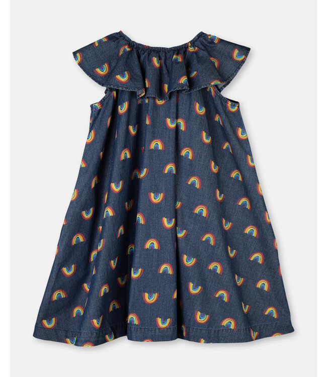 Stella McCartney RAINBOW  CHAMBRAY DRESS