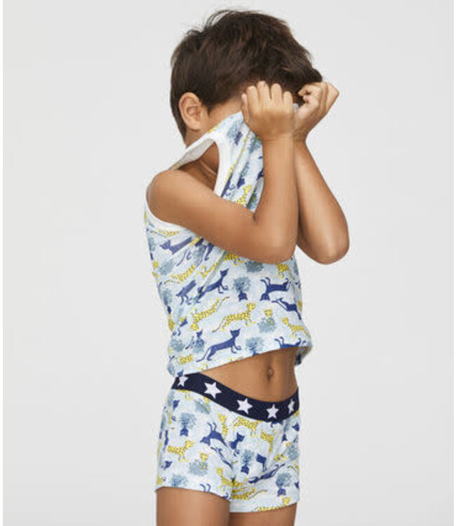 Petit Bateau Boys' Boxer Shorts - 5-Piece Set