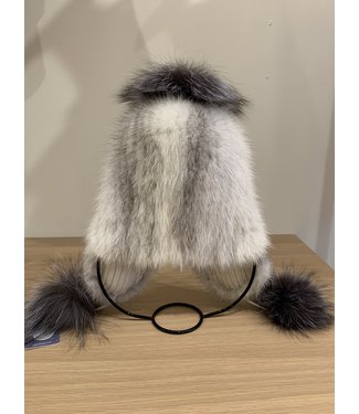 Igloo gary white fur hat