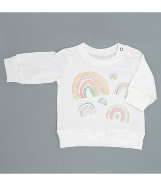 Milktology Milktology-ss21 I Love Rainbows Sweatshirt