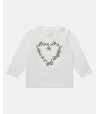 Stella McCartney Stella Mccartney 602598SQJF9 Daisy Heart Cotton Fleece Sweatshirt