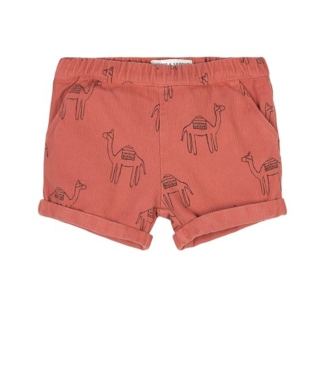 Sproet & Sprout Sproet & Sprout-ss21 S21-763 short Camel print