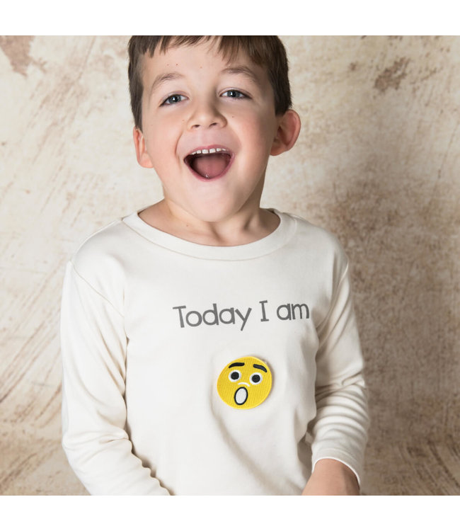 Pamboo Pamboo-ss21 Today I am  T-shirt Long