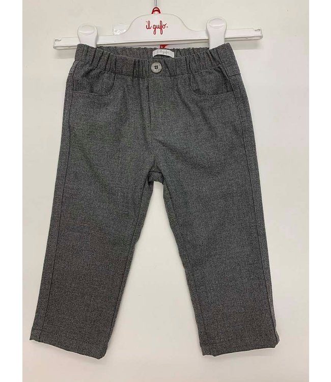 Il Gufo Il Gufo-AW21  BOYS ELASTIC WAIST BAND PANTS   A21 PL030 W0003