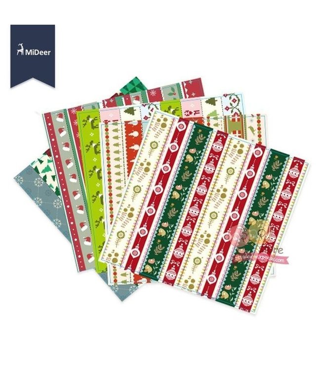Mideer Mideer-AW20 MD4010 Origami - Christmas 60 pcs