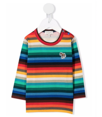 Paul Smith Paul Smith - stripe-print cotton T-Shirt