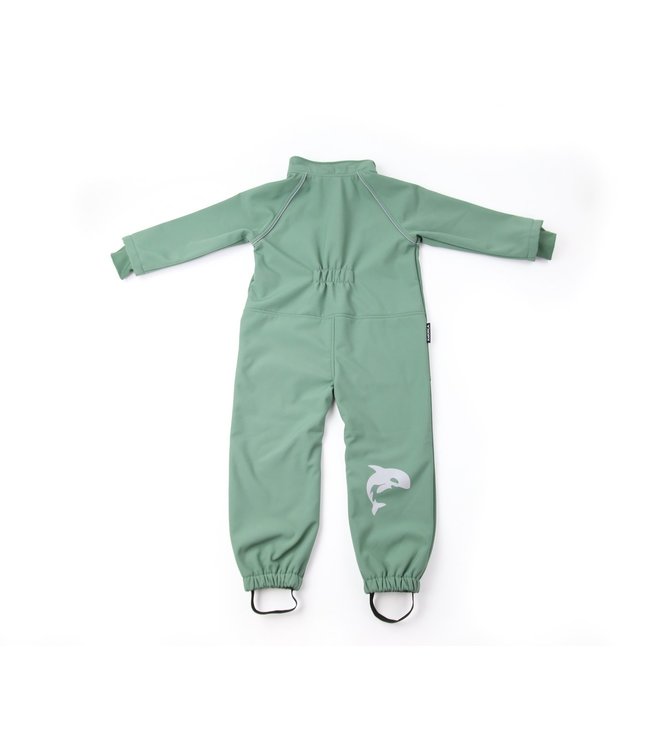 KidORCA Kids Rain Pants Hard Shell Waterproof _ Navy