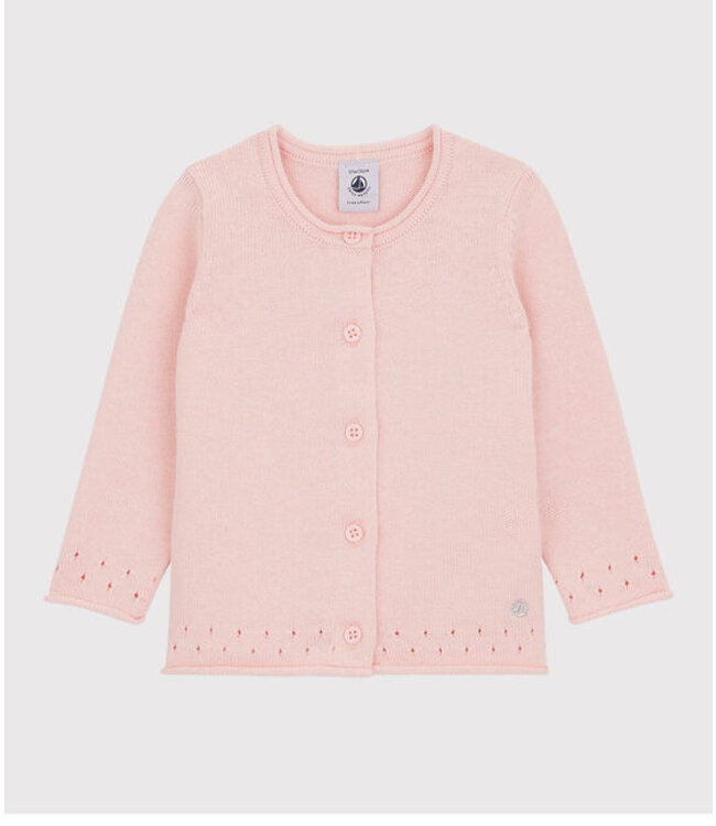 Petit Bateau Petit Bateau - BABIES' KNITTED CARDIGAN