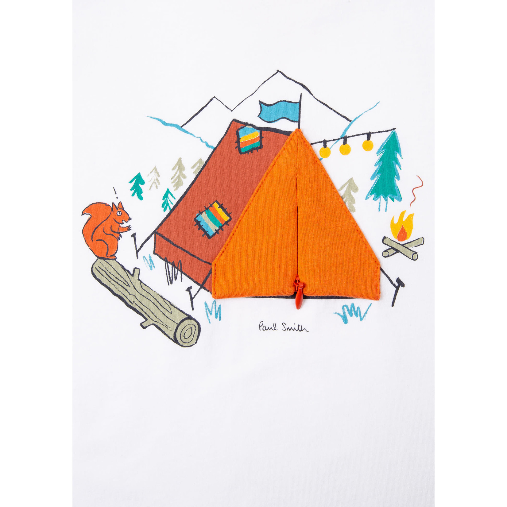 Paul Smith Paul Smith - camping print T-shirt