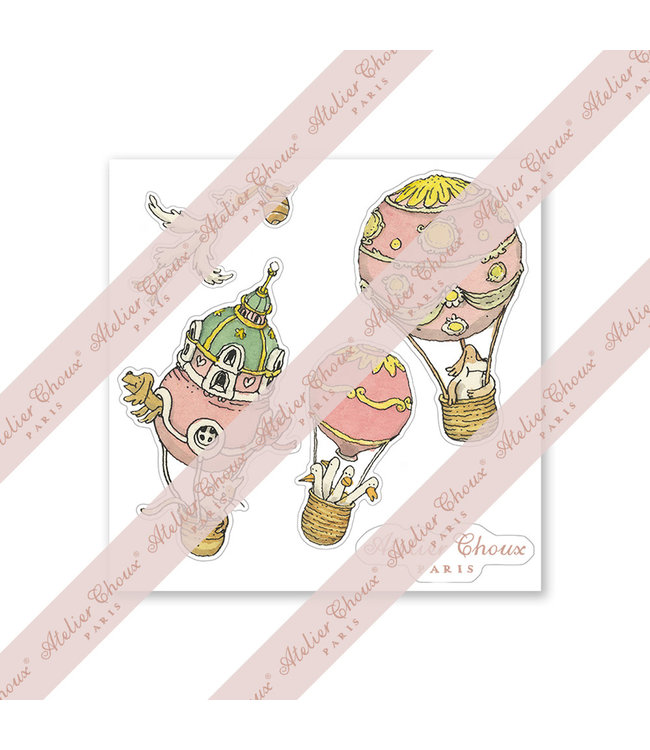 Atelier Choux Atelier Choux - easy-stick, removable wall stickers